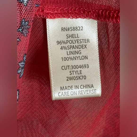 MAX STUDIO FLORAL TUNIC - Picture 5 of 6